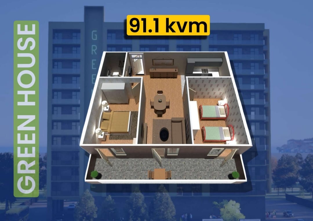 2 rooms - 2Otaq 6