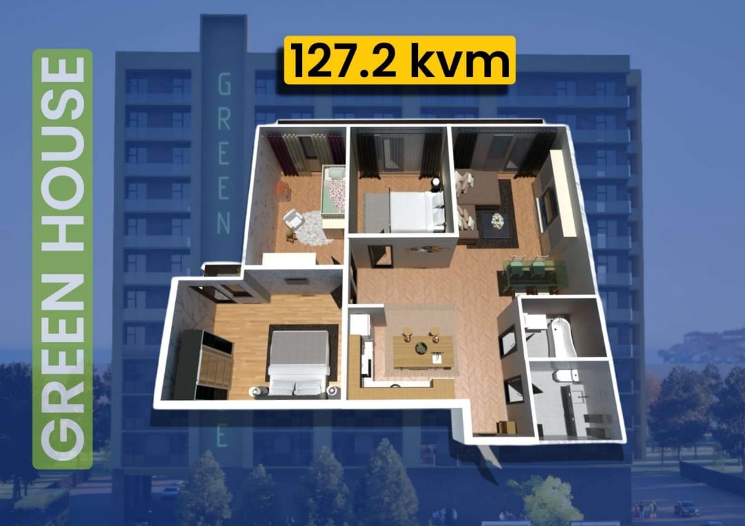 3 rooms - 3Otaq