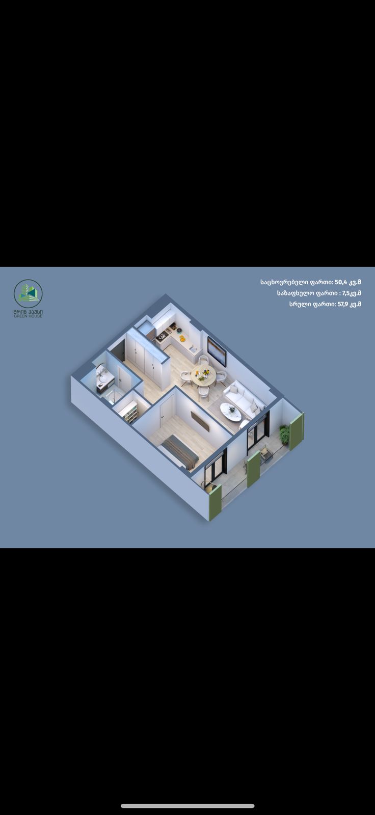 1 room - 1Otaq 3